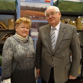 Właściciel firmy Martex, Jerzy Strenkowski z żoną - po raz 7. w gronie wystawców IPM