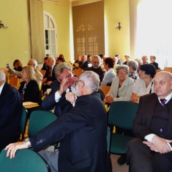Na jubileusz przybyli goście nie tylko z Krakowa - pierwszy z prawej prof. Eberhard Makosz