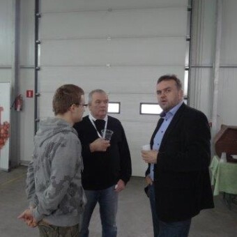 Na spotkaniu obecny był również Artur Kalicki z firmy Venlo
