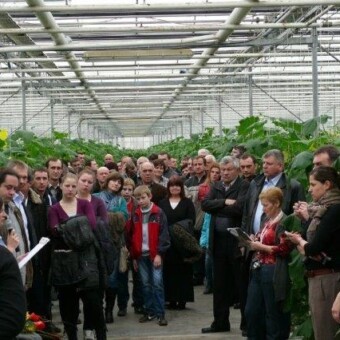 Spotkanie cieszyło się duzym zainteresowaniem ogrodników