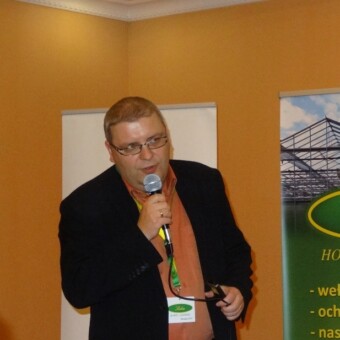 Ofertę firmy Agro-Trade omówił Krzysztof Fryder