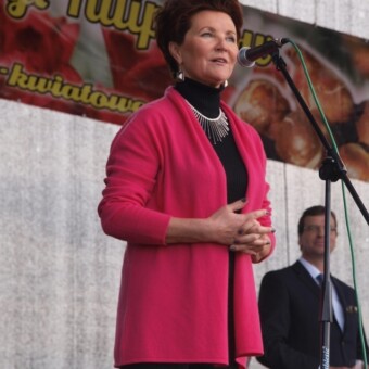 Jolanta Kwaśniewska po raz drugi zawitała w Chrzypsku Wielkim 