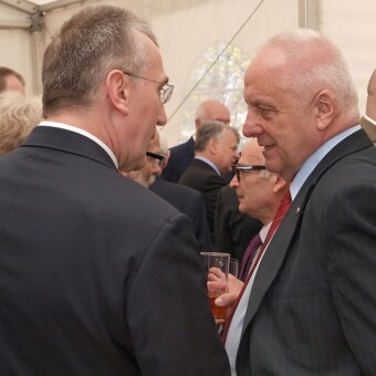 Poseł Stefan Niesiołowski i min. Maciej Klimczak