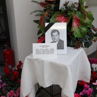 W sposób szczególny podczas wystawy wspominano zmarłego w tym roku wybitnego ogrodnika – Leszka Dziomdziorę