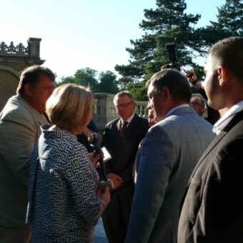 Uroczystość wręczania nagród producentom warzyw pod osłonami