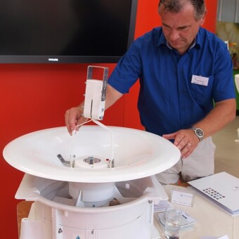 Multifan V-FloFan prezentowany przez Dona Roumena z firmy Vostermans Ventilation BV