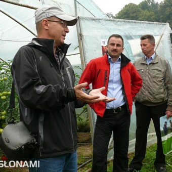W spotkaniu uczestniczyli m.in. Wojciech Wojcieszek z firmy Yara oraz Andrzej Karwat z Agrimpexu