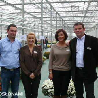 Gospodarze Dni Otwartych w Wieluniu: Marcin, Edyta, Anna i Marek Cichoniowie