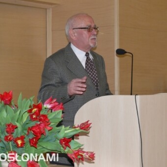 Prof. dr hab. Stanisław Rożek (UR w Krakowie) mówił nt. roli światła w procesach życiowych roślin 