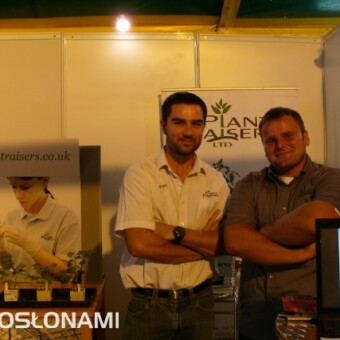 Ofertę rozsad zaprezentowali również producenci z Zachodu - m.in. firma Plant Raisers z Wielkiej Brytanii