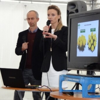 Asortyment odmian ze szczególnym zwróceniem uwagi na "hity" omówili Tomasz Soberka (kierownik produkcji) i Danuta Wardencka