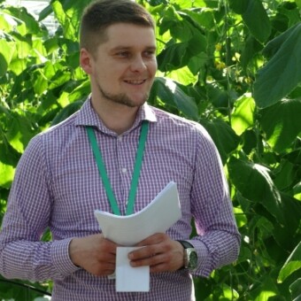 Firmę De Ruiter Seeds reprezentował m.in. Łukasz Rycombel