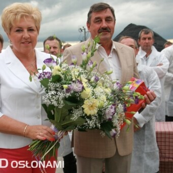 Gospodarze spotkania - Mirosława i Zdzisław Dziubkowie
