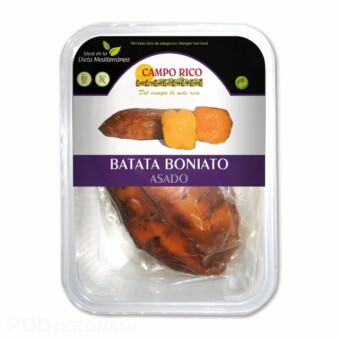 Pieczone bataty (słodkie "ziemniaki") z hiszpańskiej firmy Campo Rico Export 