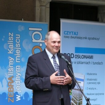 Głównego sponsora imprezy, firmę Yara Poland, reprezentował jej dyrektor - Marek Konieczny