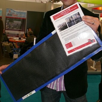 Mata dezynfekcyjna z możliwością stałego uzupełniania roztworu dezynfekującego (Brinkman)