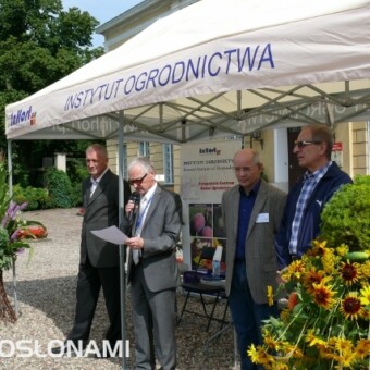 Spotkanie w Oddziale Warzywnictwa Instytutu Ogrodnictwa w Skierniewicach otworzył prof. dr hab.Franciszek Adamicki, Dyrektor Instytutu Ogrodnictwa