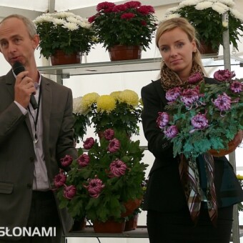 Danuta Wardencka i Tomasz Soberka podczas wykładów w Praszce