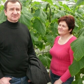 Gospodarze spotkania - Danuta i Edward Smoleniowie 