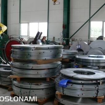 Podczas Dnia Otwartego można było zwiedzić hale produkcyjną firmy Metazet