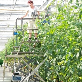 Wózek do pielęgnacji, z napędem elektrycznym (Precimet)