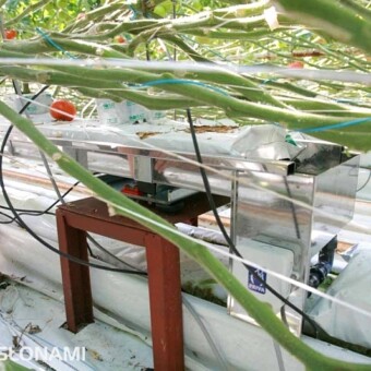 Waga startowa połączona z komputerem klimatycznym