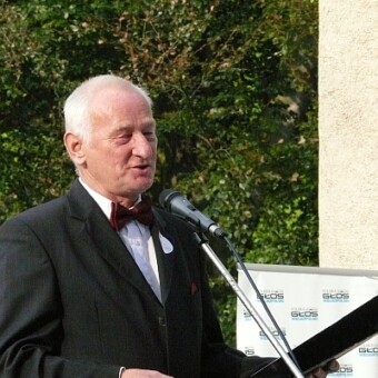 Prof. dr hab. Andrzej Komosa - przewodniczący kapituły konkursu "Wzorowy Ogrodnik"