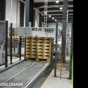 Zautomatyzowane ustawianie ładunku na palecie