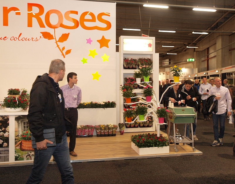 Fot. 2. Targi FloraHolland Trade Fair Aalsmeer, organizowane w budynku sławnej giełdy kwiaciarskiej, mają swojską atmosferę 